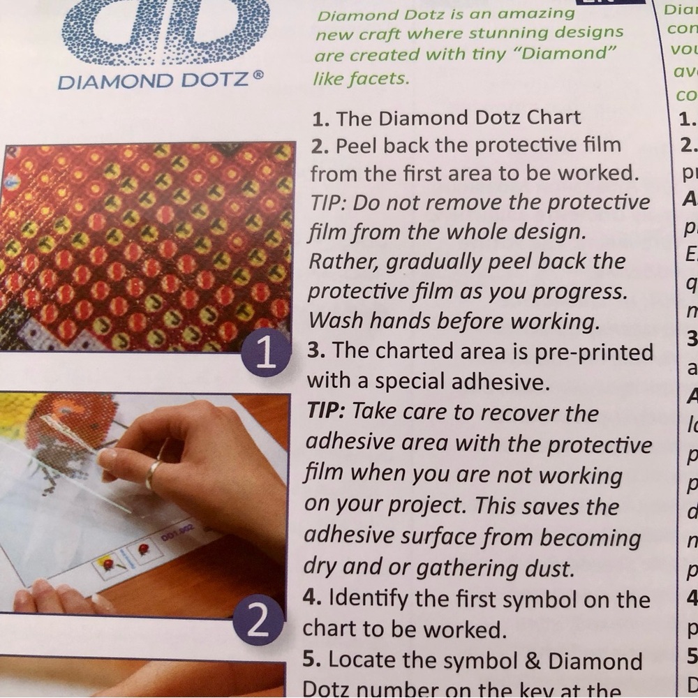 Hufflepuff Crest Diamond Art club Dotz Art fabric panel , instructions chart - Picture 7 of 9